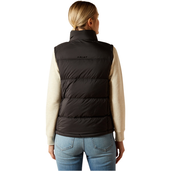 2025 Ariat Damen Ultrapuff Runter Weste 10062383 - Black